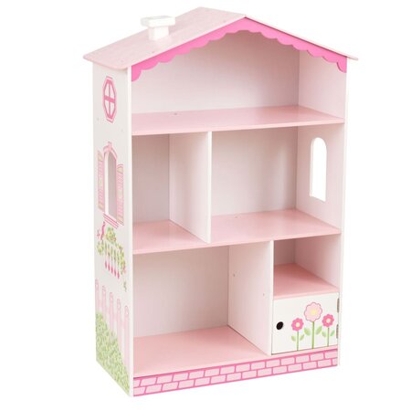 KidKraft Bibliothèque Dollhouse Cottage 66 68 x 29 85 x 96 52 cm