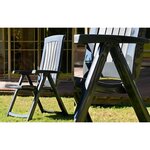 Keter Chaises de jardin inclinables Corsica 2 Pièces gris
