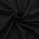 vidaXL Housses extensibles pour table 2 pièces 183 x 76 x 74 cm Noir