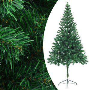 vidaXL Arbre de Noël artificiel avec support 180 cm 564 branches