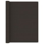 vidaXL Tapis de tente 250x450 cm Marron