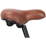 Vélo de ville Pliant électrique 20'' (Z211) - Cadre acier - Freins a disques - 10 Ah - 6 vitesses Shimano - Noir