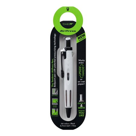 Stylo Bille Tout Terrain AirPress Pen, blanc TOMBOW