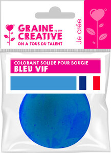 colorant solide pour bougie 20 g Bleu