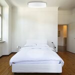 Smartwares Plafonnier 60x60x10 cm Blanc