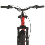 vidaXL Vélo de montagne 21 vitesses Roues de 26 pouces 36 cm Rouge
