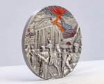 Pièce de monnaie en Argent 10 Dollars g 62.2 (2 oz) Millésime 2023 Fury of Nature POMPEII VOLCANO ERUPTION
