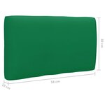 vidaXL Salon de jardin palette 6 Pièces Pin imprégné de marron miel