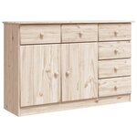 vidaXL Buffet ALTA 112x35x73 cm bois massif de pin
