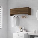 vidaXL Garde-robe Chêne marron 100x32 5x35 cm Bois d'ingénierie