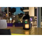LUMISKY Lanterne solaire LED - Ø13,5x30,2cm - Blanc chaud