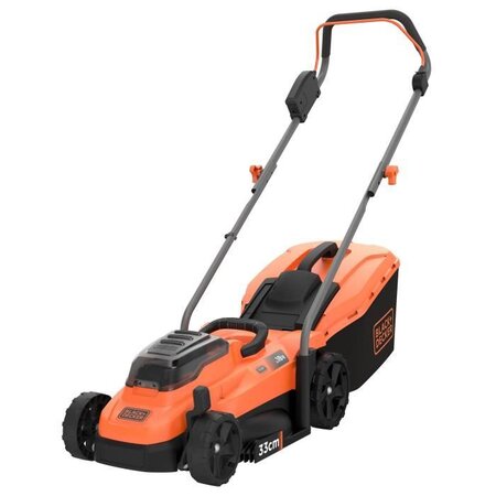 BLACK & DECKER Tondeuse 33 cm sans fil LITHIUM 18V - 2,5Ah - 2 batteries - 1 chargeur - BCMW3318L2-QW