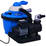 vidaXL Pompe de filtration à sable avec minuterie 450 W 25 L