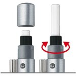 Porte-mines grip 2011 diam 0 7mm argent x 5 faber-castell