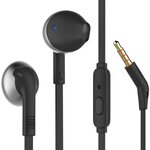 JBL T205BLK Ecouteurs Bluetooth intra-auriculaire filaire - Pure Bass -Noir