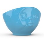 Grand bol bleu boudeur porcelaine tassen 500 ml