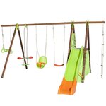 Trigano corde d'escalade avec nœuds pour balançoire 1 9-2 5 m j-471