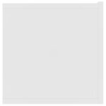 vidaXL Meubles TV 2 Pièces Blanc 80x30x30 cm Bois d'ingénierie