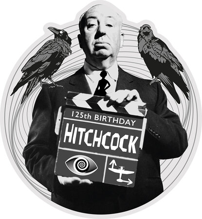 Pièce de monnaie en Argent 5 Dollars g 93.3 (3 oz) Millésime 2024 ALFRED HITCHCOCK