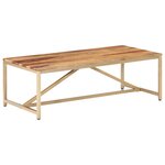 vidaXL Table basse 120x60x40 cm Bois solide