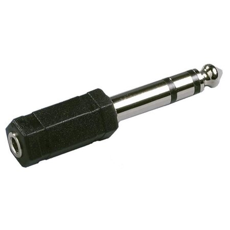 ERARD 1746 Fiche Jack 6,35 mm Mâle /Jack 3,5 mm Femelle