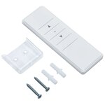 vidaXL Auvent automatique capteur de vent et LED 4x3 5 m Crème