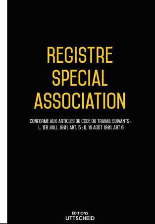 Registre spécial de l'association 2023 uttscheid