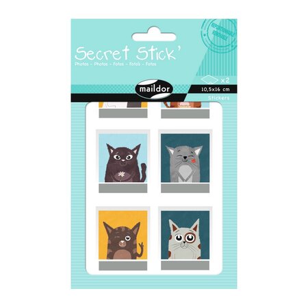 12 stickers message secret - photos chats