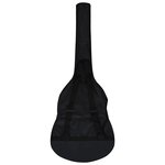 vidaXL Sac de guitare classique 1/2 Noir 94x35 cm Tissu