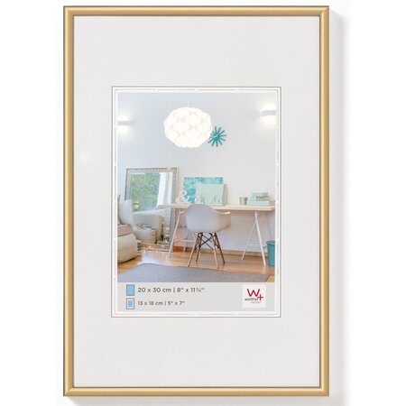 Walther design cadre photo new lifestyle 50x60 cm doré