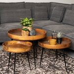 HSM Collection Table d'appoint Ventura 50x42 cm