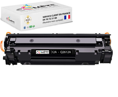 1 toner compatible avec hp 12a q2612a noir