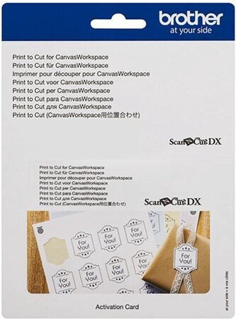 Carte d'activation Print to Cut - ScanNCut SDX