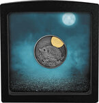 Pièce de monnaie en Argent 500 Francs g 17.50 Millésime 2023 Night Hunters HEDGEHOG