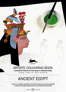 Livre de coloriage pour artiste 34 5cm egypte