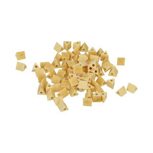 Perle bois Lucy triangle 5 3x4 7mm 80 pièces