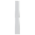 vidaXL Bibliothèque Blanc brillant 67x24x161 cm Aggloméré