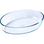 PYREX - ESSENTIALS - Plat a four ovale en verre 35*24 cm