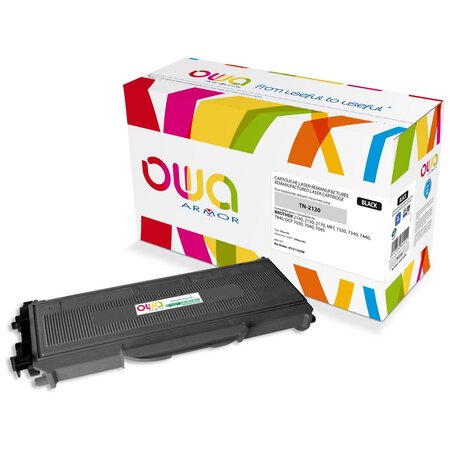 Toner remanufacturé compatible Brother TN2120 Noir