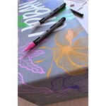 Marqueur pointe fine FREE acrylic T100 noir STABILO
