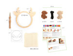 Kit Punch needle Biche 15 cm