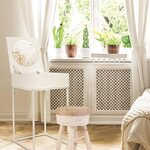 Coiffeuse compacte en bois abott