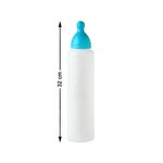 ATOSA Déguisement Biberon géant - Adulte - Blanc et bleu - 32 cm