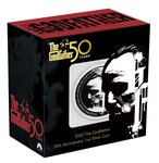 GODFATHER 50th Anniversary 1 onces argent Enameled monnaie 2 Dollars Niue 2022