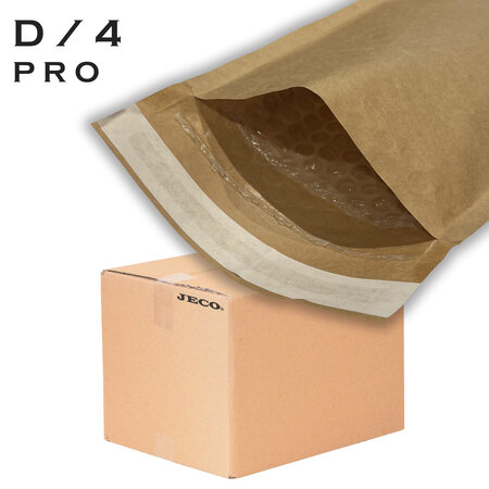 Lot de 200 enveloppes à bulles marrons d/4 180×265