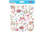 Autocollants - Mariage 'Save the date' - Dorures et paillettes