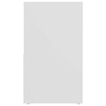 vidaXL Meuble TV Blanc 149x30x52 cm Aggloméré