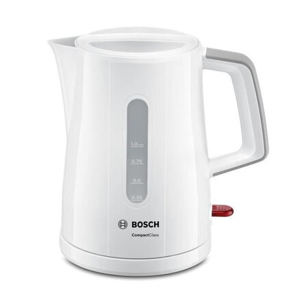 Bosch twk3a051 bouilloire électrique compactclass - blanc