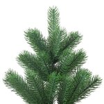 vidaXL Sapin de Noël artificiel Nordmann avec LED et boules Vert 120cm