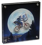 E.T. BICYCLE 40th Anniversary 2 onces argent Shaped monnaie 5 Dollars Niue 2022